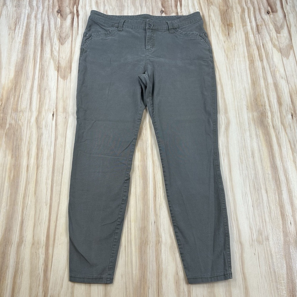 KUHL Women's The Legendary Pants Sage Green Tapered Hiking Outdoor 14 Regular